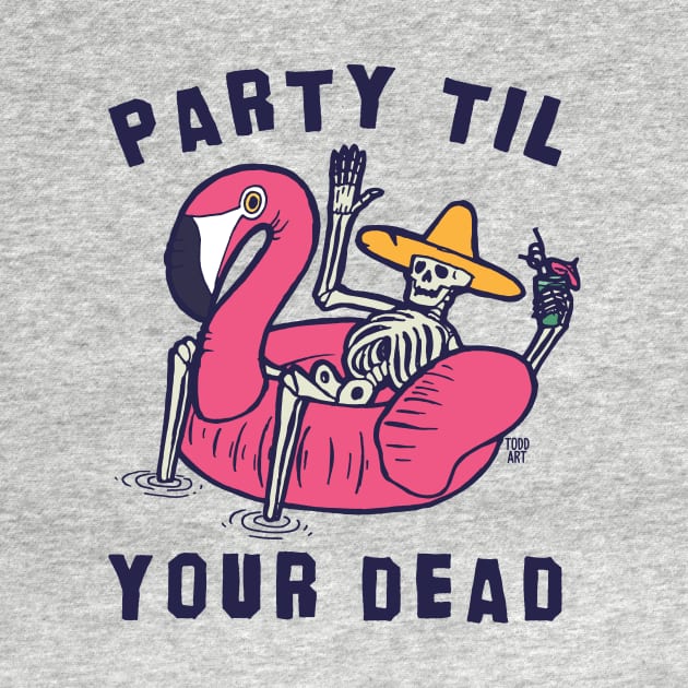 party til dead by toddgoldmanart